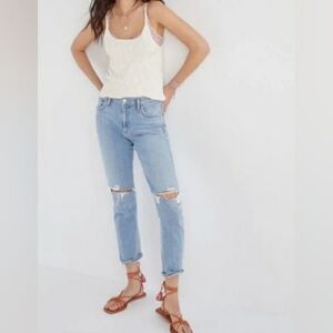 Agolde Toni Distressed Women's Blue Jeans Size 28